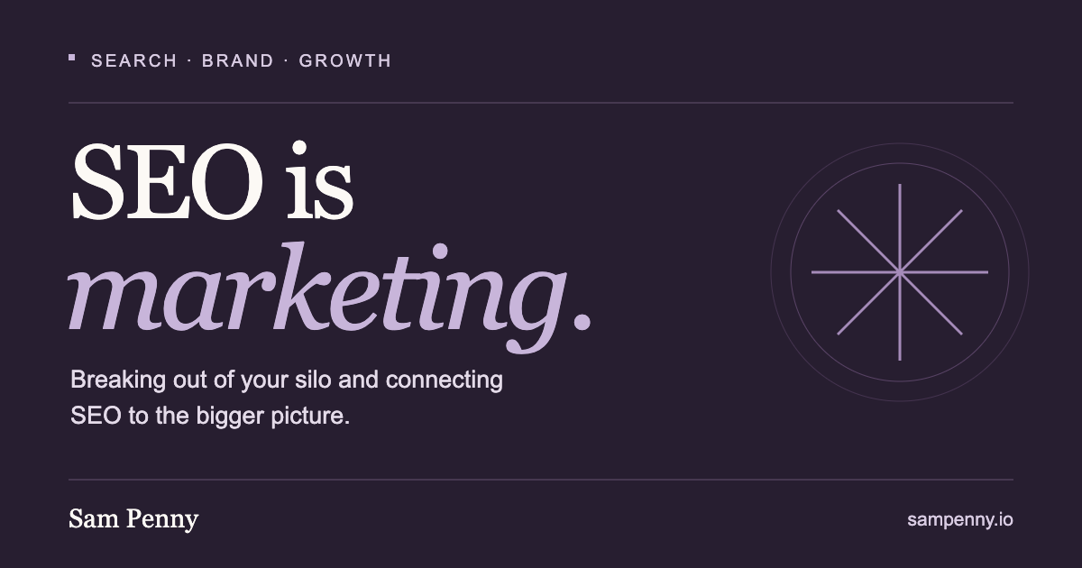 Featured visual for SEO is marketing